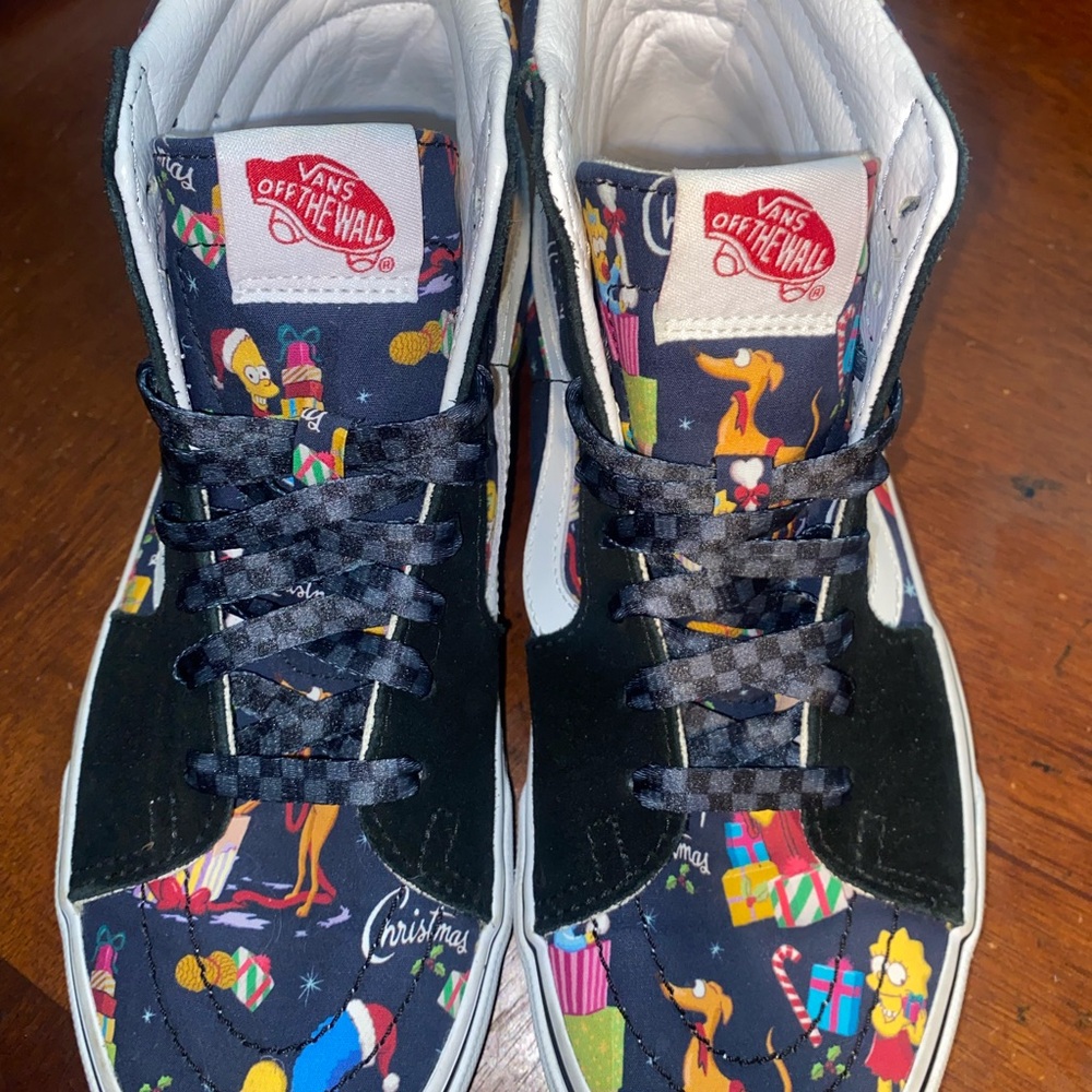 Vans Rare Christmas Simpson -Will never be recreated